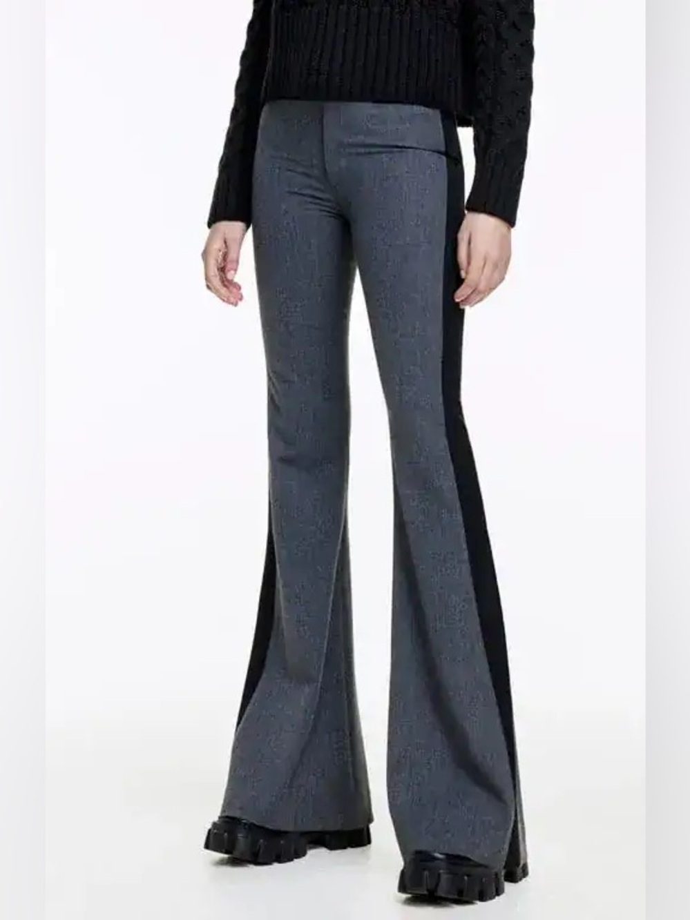 SMYTHE Tuxedo Pant Size 8 Charcoal Grey